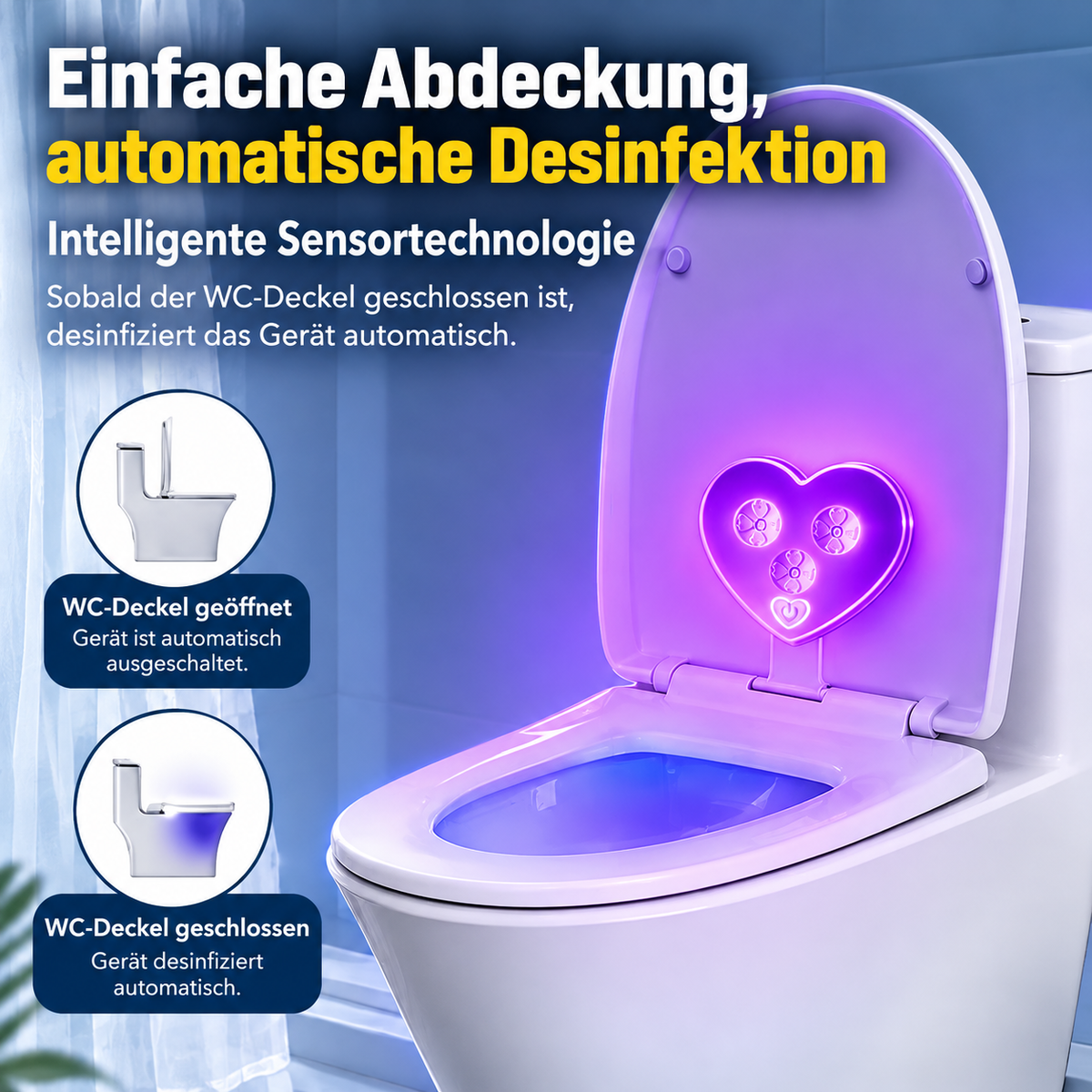 UV-Toiletten-Sterilisator